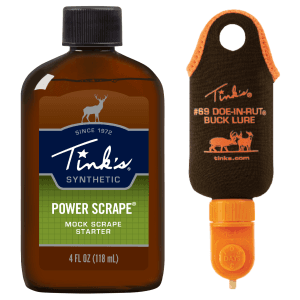 Tinks DialADripper Deer Attractant Combo with Power Scrape Scent