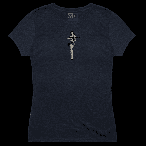 Magpul Hula Girl CVC Women's T-Shirt  Size XS (Navy)