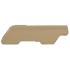 Magpul MAG326FDE MOECTR Cheek Riser Flat Dark Earth 0.50 Fits MOECTR Stocks