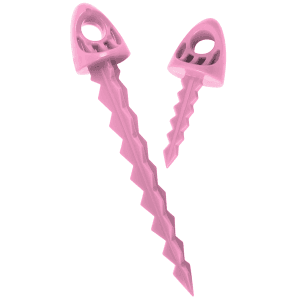 Targettack Pink Polycarbonate Plastic Target 13 Pack Variety