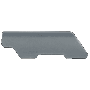 Magpul MAG327GRY MOECTR Cheek Riser 0.75 Cheek Weld Raise Gray Fits MOECTR Stocks