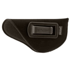 Bulldog Deluxe Black Right Hand 1 Compartment Pistol Inside-The-Waistband Holster DIP3