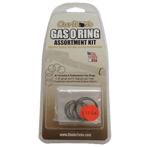Carlsons Rubber Graphite O-Ring Kit for Shotguns