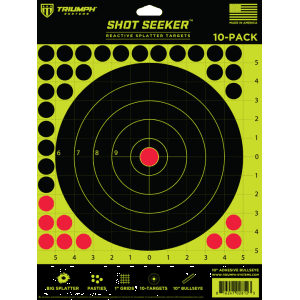 Triumph Shot Seeker Self-Adhesive Black/Yellow/Red Targets