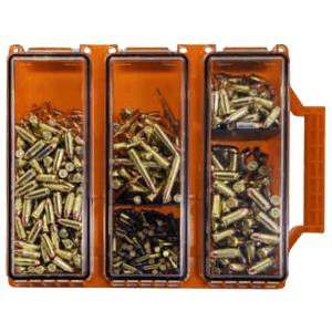 Berrys Tri-Can Triple Ammo Box Orange Plastic