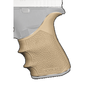 Hogue Beavertail Grip Sleeve for Glock 43X/48 FDE Rubber