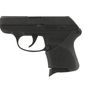 Hogue 18100 HandAll Hybrid Grip Sleeve made of Rubber with Textured Black Finish for Ruger LCP