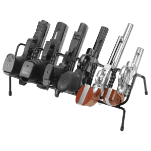 Lockdown 6 Gun Vinyl-Coated Metal Handgun Rack