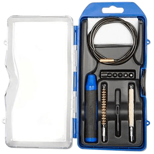 DAC GunMaster 22LR Cleaning Kit 14 Pieces (Black/Blue)
