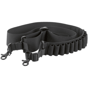 Aim Sports Shotgun Sling Black Holds 14 Shells Bandolier Design