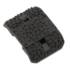 Magpul MAG1365BLK Rail Covers Type 2 Half Slot for MLOK Black Aggressive Textured Polymer