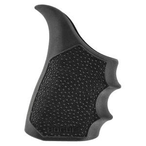 Hogue 18210 HandAll Beavertail Grip Sleeve made of Polymer with Black Finish Cobblestone Texture Finger Grooves For Glock 43X 48