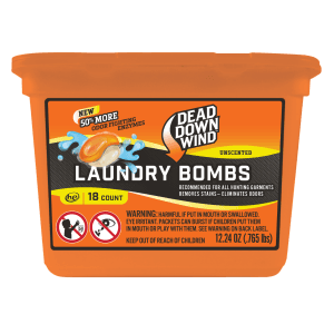 Dead Down Wind Unsented Laundry Bomb Detergent Pods  18 Count