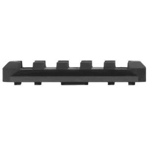 Aim Sports 5 Slot Picatinny M-lok Rail Section Black Anodized M-lok Rail