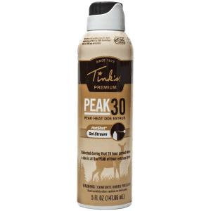 Tinks Peak30 Doe Estrus Scent Gel Stream 5 oz for Deer Hunting