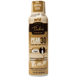 Tinks Peak30 Hot Shot Doe Estrus Scent Fogger 5 oz