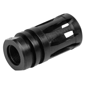 LBE A2 Birdcage Flash Hider Black Steel 5.56 NATO