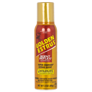 Wildlife Research Golden Estrus Deer Attractant 3 oz Aerosol