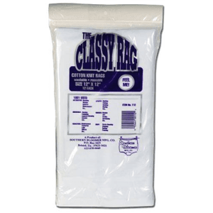 Southern Bloomer 112 Cleaning Patches  Cotton 12 x 12 12 Per Bag