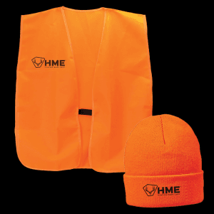 HME Orange Safety Vest and Beanie