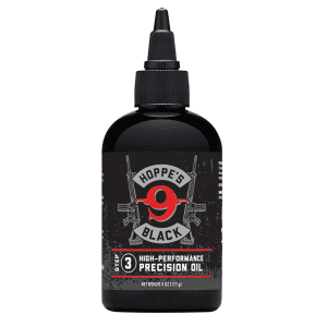 Hoppes HBL4 Black Precision Oil Lubricates Prevents Rust  Corrosion  4 oz. Squeeze Bottle