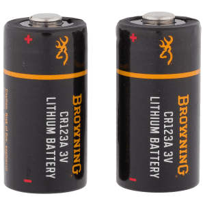 Browning CR123A Lithium Batteries 3V (2 Pack)