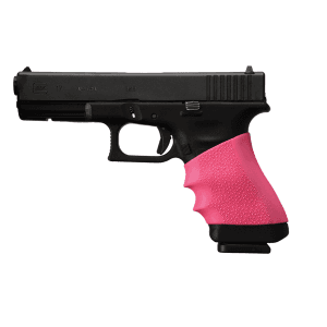 Hogue 17007 HandAll Universal Full Size Grip Sleeve Textured Pink Rubber