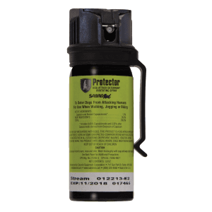 Sabre Dog Deterrent Spray 15 ft Range Black Plastic