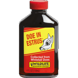 Wildlife Research Doe In Estrus Scent 4oz Bottle Deer Attractant