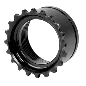 Lbe Unlimited Barrel Nut Black AR15 ARBNT Barrel Nut
