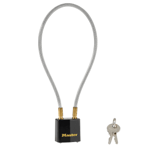 Master Lock 14 Gun Cable Lock (Black/Gold)