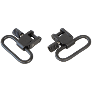 Bulldog Deluxe Locking Swivel Set 1.25 Steel Black