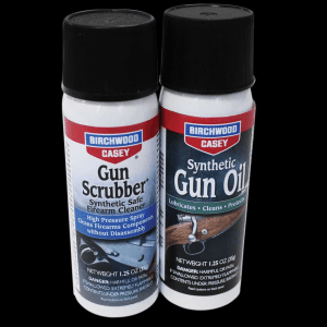 Birchwood Casey 33329 Gun Scrubber  Synthetic Gun Oil Combo Pack 1.25 oz Aerosol 2 Pack