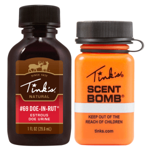 Tinks 69 Doe-In-Rut Deer Attractant with Scent Bomb 1oz Pack