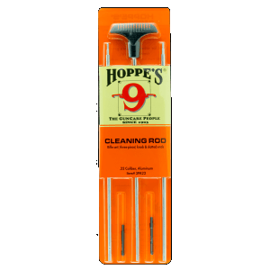 Hoppes 3PU Rifle Cleaning Rod MultiCaliber 34.50 w Swivel Handle