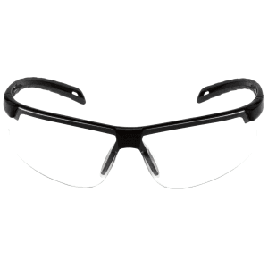 Pyramex Everlite Glasses Clear Anti-Fog Lens Black Frame