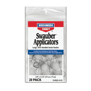 Birchwood Casey 41110 Swauber Applicators  20 Per Package