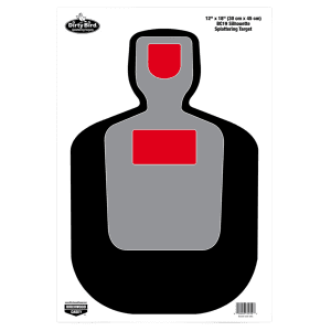 Birchwood Casey Dirty Bird BC19 Silhouette 12x18 Targets  8 Pack (Multi-Color)
