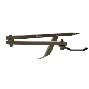 HME Super Hanger Bow Holder Brown Steel with Dual Prong Hook