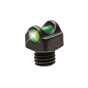 TruGlo StarBrite Deluxe Bead Shotgun Sight Black Green Fiber