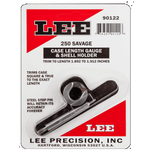Lee 250 Savage Case Length Gauge with Shell Holder