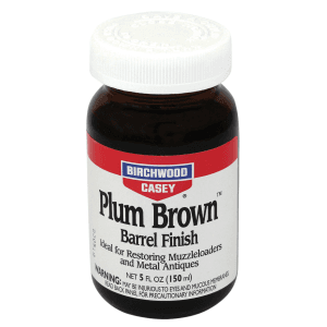 Birchwood Casey 14130 Plum Brown Barrel Finish 5 oz. Bottle
