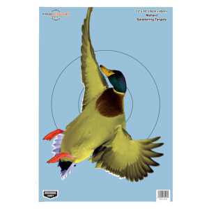 Birchwood Casey 35407 Pregame Duck Paper Hanging RifleShotgun 12 x 18 Impact Enhancement 8 Per Pkg