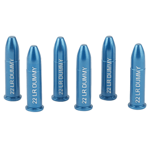 AZoom Rimfire Action Proving Dummy Rounds 22LR 6 Pack Aluminum (Box)