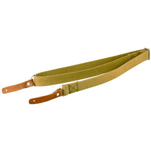 Aim Sports AK SKS Sling Olive Canvas Leather Trim Heavy Duty Design