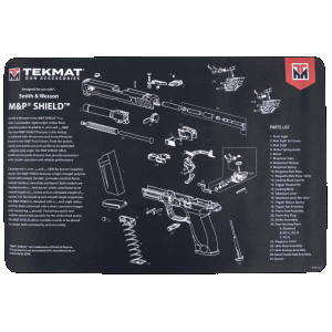 TekMat TEKR17SWMPSHIELD   SW MP Shield Parts Diagram 11 x 17