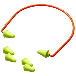 Peltor Sport Banded Earplugs 28 dB Yellow-Orange