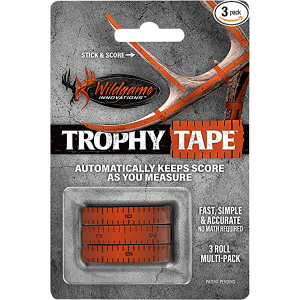 Wildgame Innovations Trophy Tape Orange 3 Rolls Pack