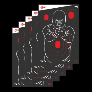 Allen Company EZ AIM 12x18 Splash Reactive Bad Guy Targets  5 Pack (Multi-Color)
