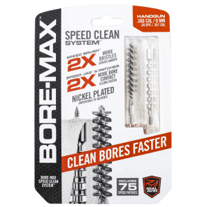 Real Avid BoreMax Speed Clean 9mm Nickel Plated Cleaning Kit